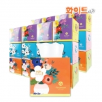 미니 정사각티슈 250매X12개(1박스)-피플인스 사회적기업
